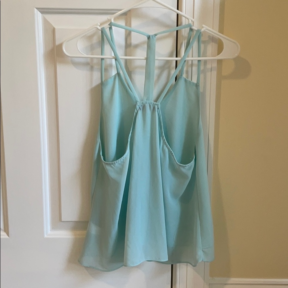 Mint Racerback Cami Blouse - image 2